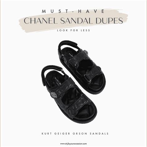 chanel sandal replica|chanel boots dupe.